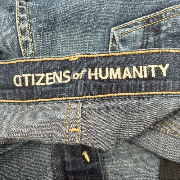 Citizens Of Humanity Dita Petite Frayed Hem Bootcut Leg Jeans Size 30 Women’s - Picture 2 of 8